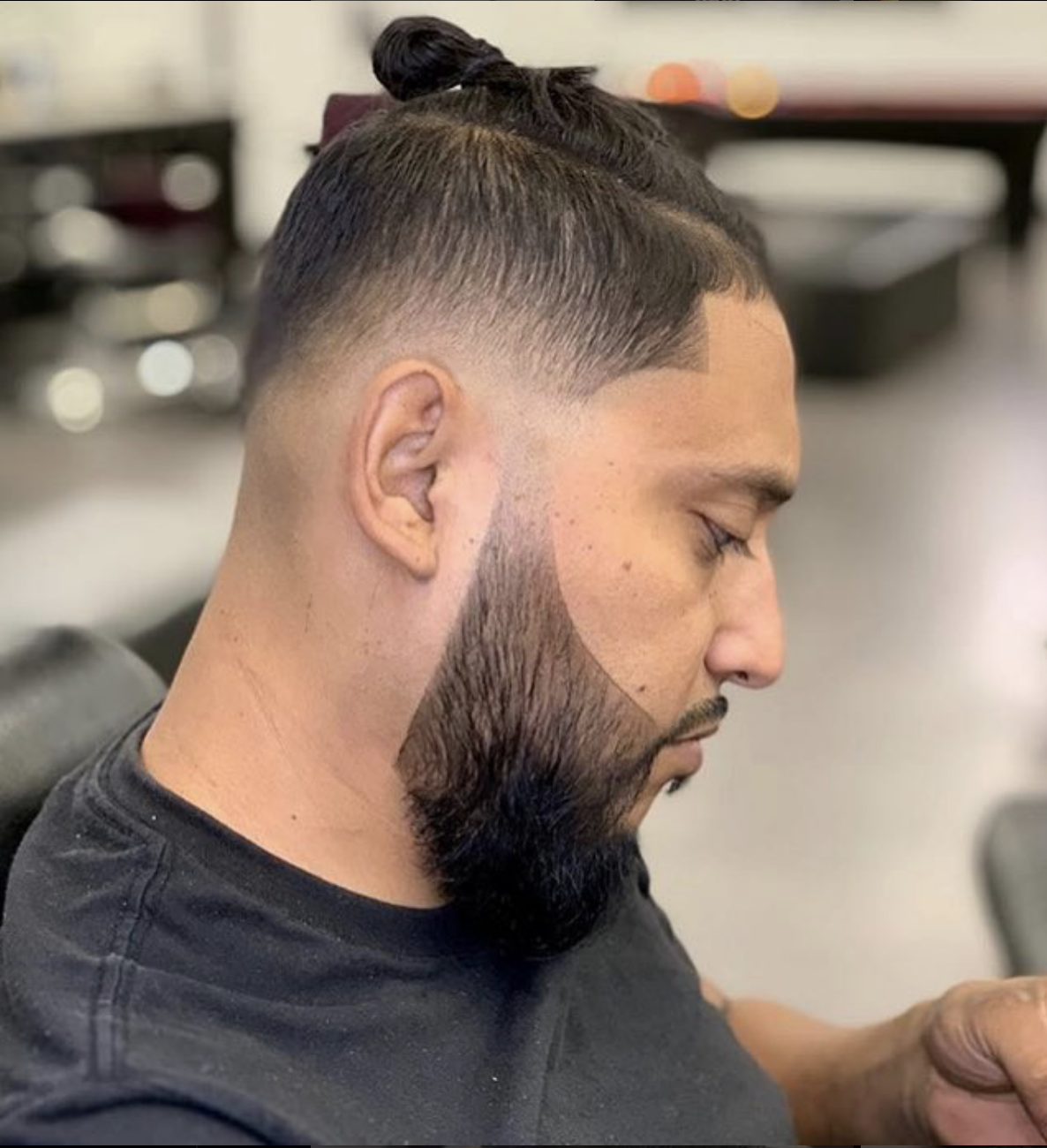 Topknot Fade